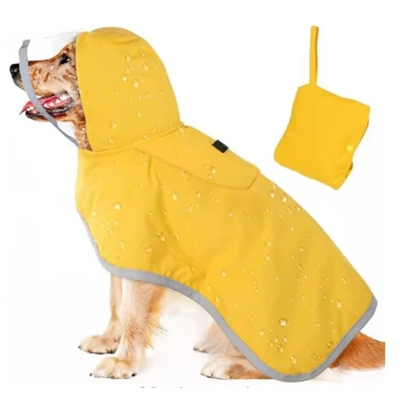 Dog Raincoat - Wodoodporna kurtka dla psa z odblaskowym