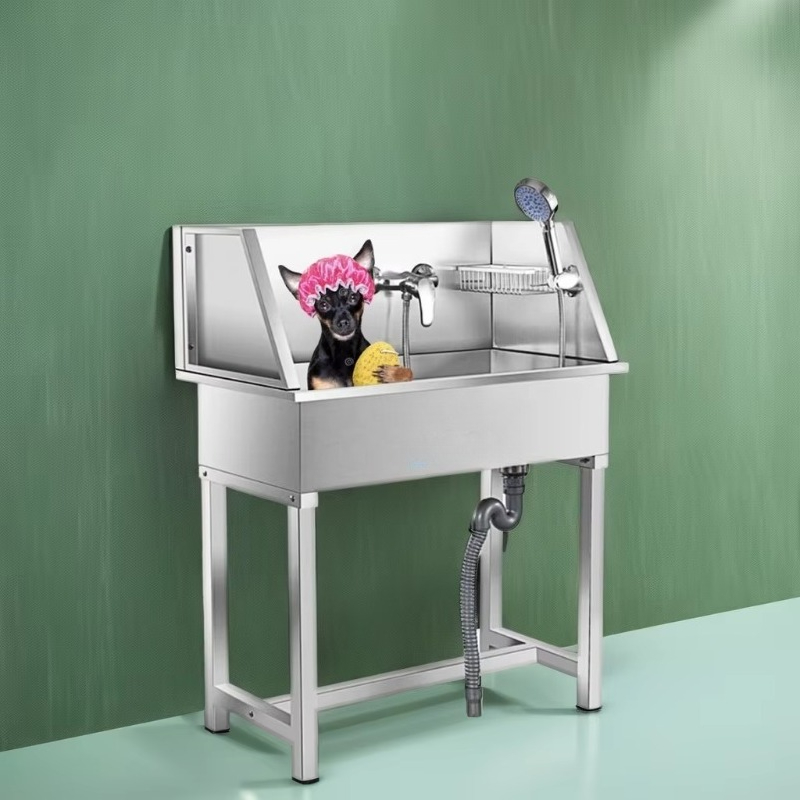 Pet Supplies Wash Station - Mała wanna dla psa ze stali
