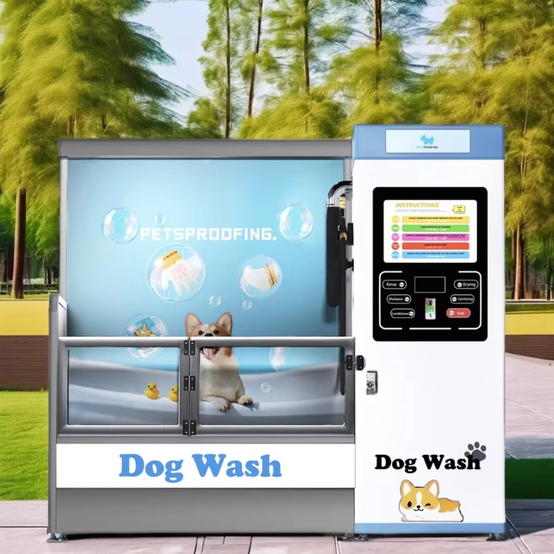 Pet Supplies Wash Station - Nowoczesna, automatyczna, samoobsługowa, monetarna, duża stacja