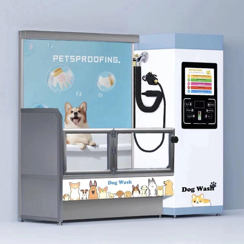 Pet Supplies Wash Station - Automatyczna, samoobsługowa myjnia dla psów ze