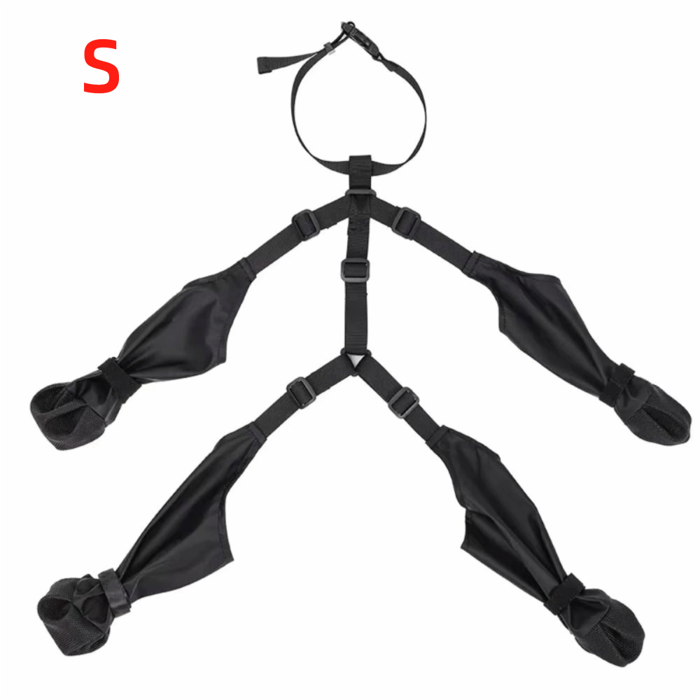 Dog Booties Paw Protector - Antypoślizgowe, wodoodporne buty dla psa, regulowane,