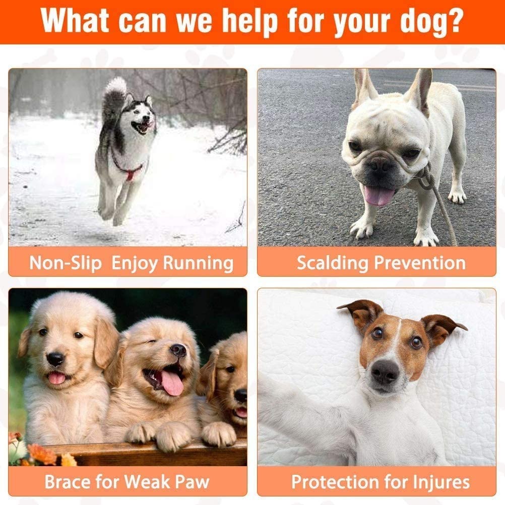 24 sztuk pies ochraniacz na ła – Dog Booties Paw Protector recenzja i cena