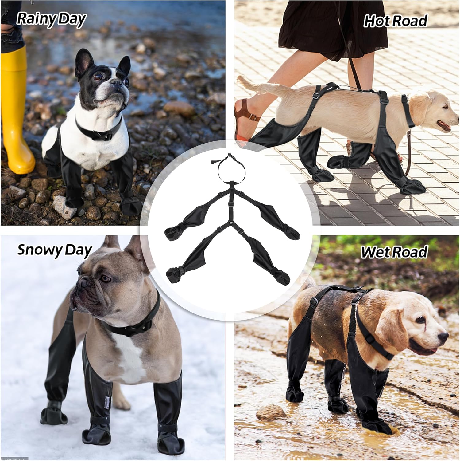 Wodoodporne buty dla psa Antyp – Dog Booties Paw Protector recenzja i cena