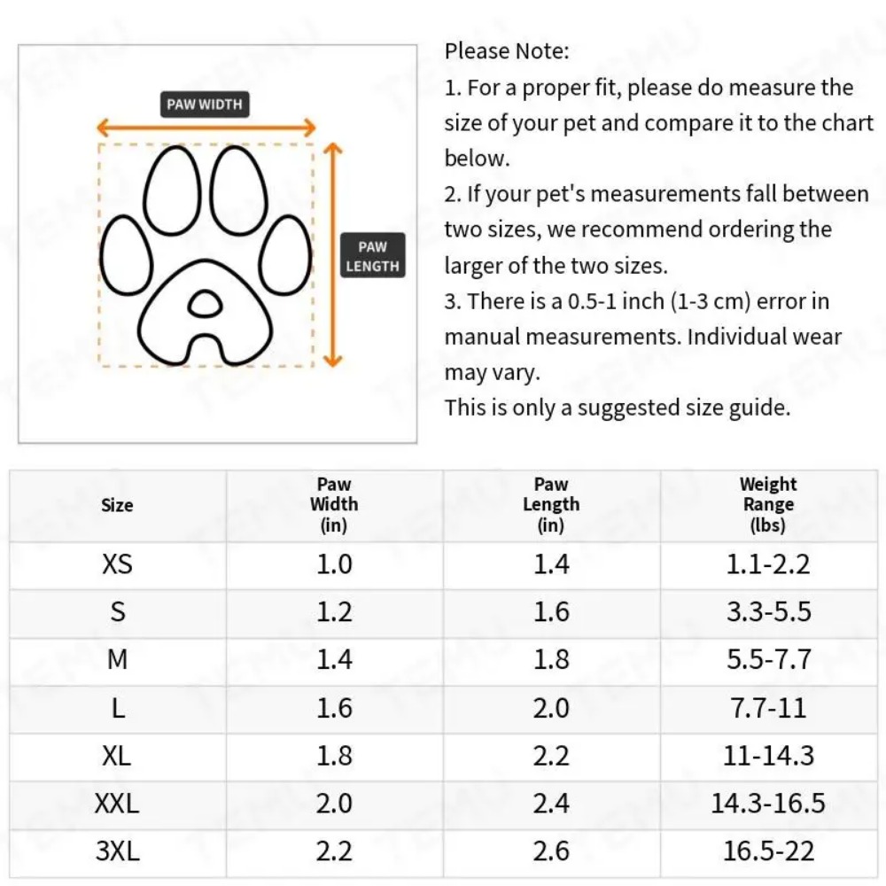 Wodoodporne buty przeciwdeszcz – Dog Booties Paw Protector recenzja i cena