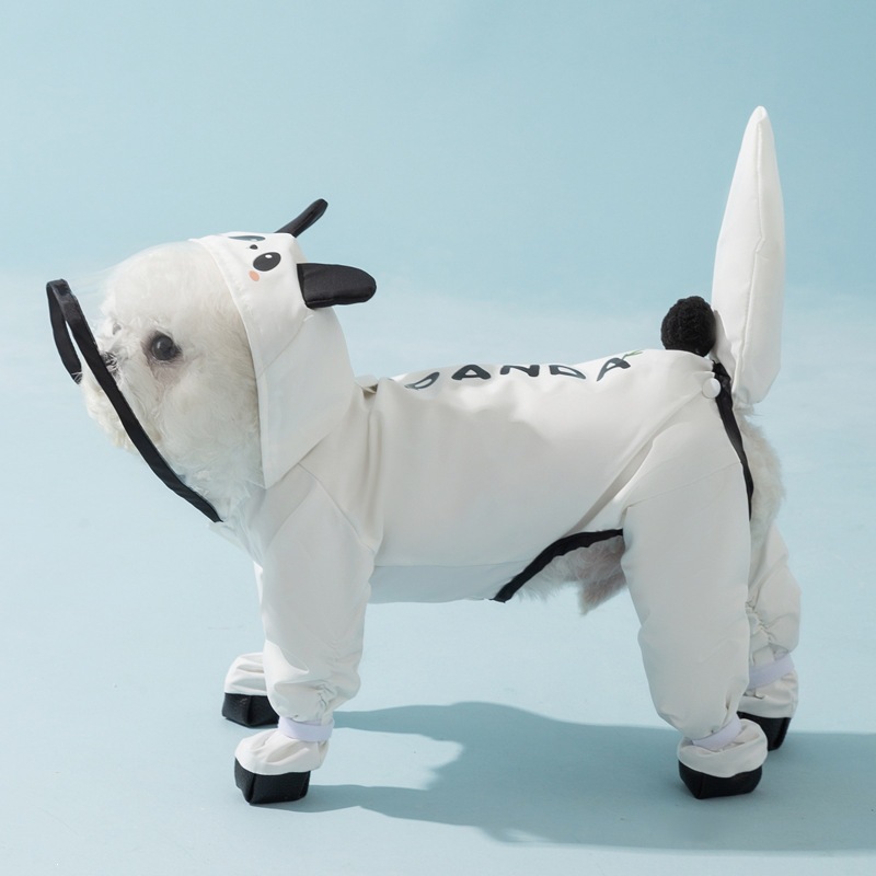 Wodoodporny płaszcz dla psa z  – Dog Raincoat recenzja i cena