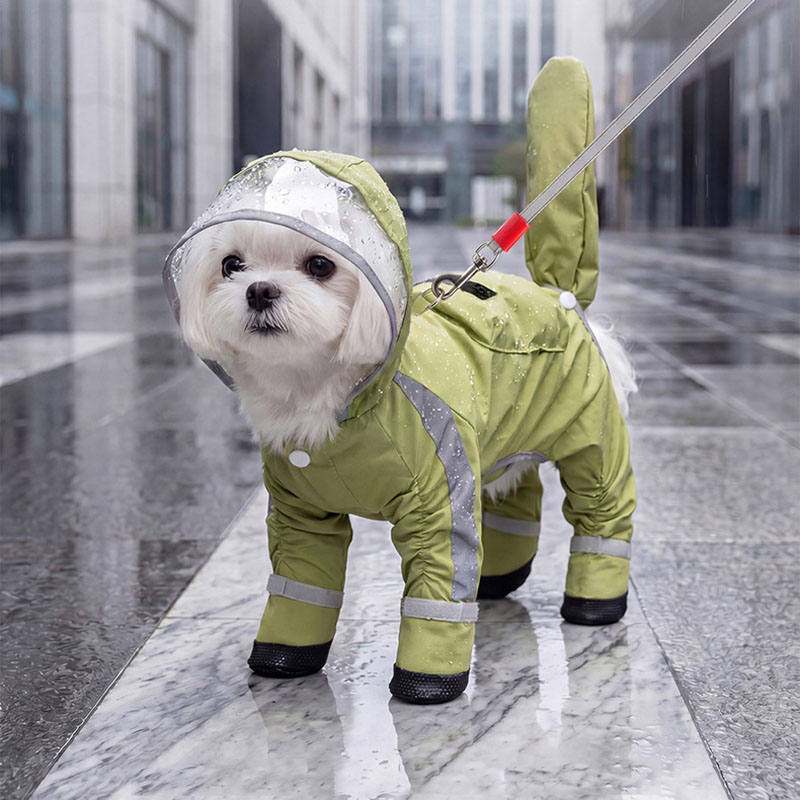 Wodoodporny płaszcz przeciwdes – Dog Raincoat recenzja i cena