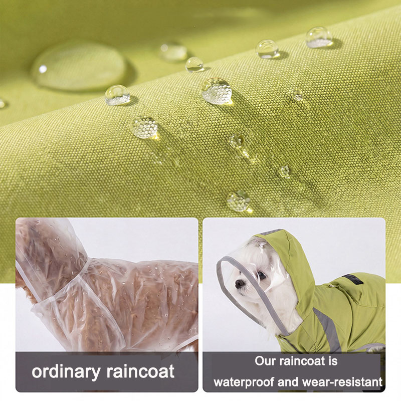 Wodoodporny płaszcz przeciwdes – Dog Raincoat recenzja i cena