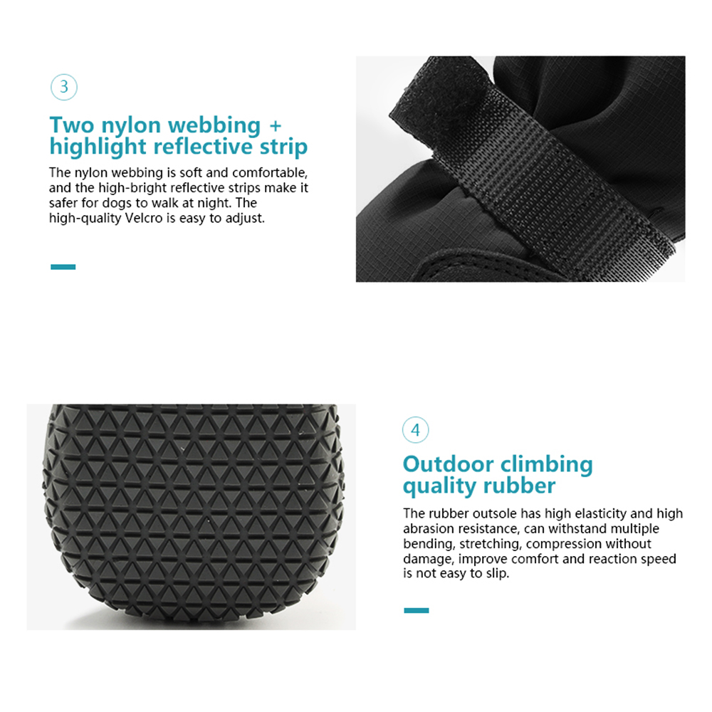 Buty dla dużych psów Wodoodpor – Dog Booties Paw Protector recenzja i cena