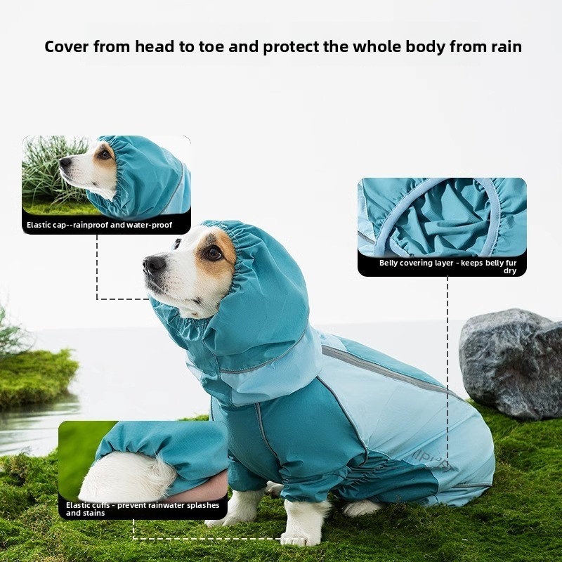 Płaszcz przeciwdeszczowy dla p – Dog Raincoat recenzja i cena