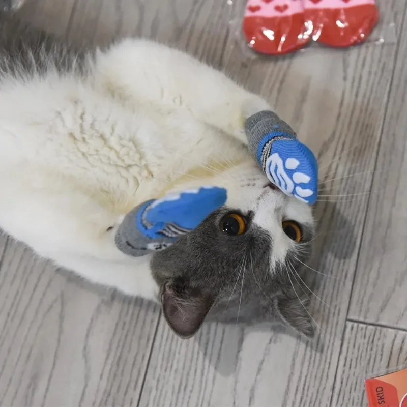 4 szt. Zimowe skarpetki dla ps – Dog Booties Paw Protector recenzja i cena
