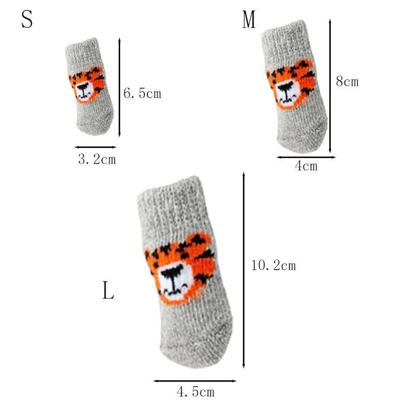 4 szt. Zimowe skarpetki dla ps – Dog Booties Paw Protector recenzja i cena
