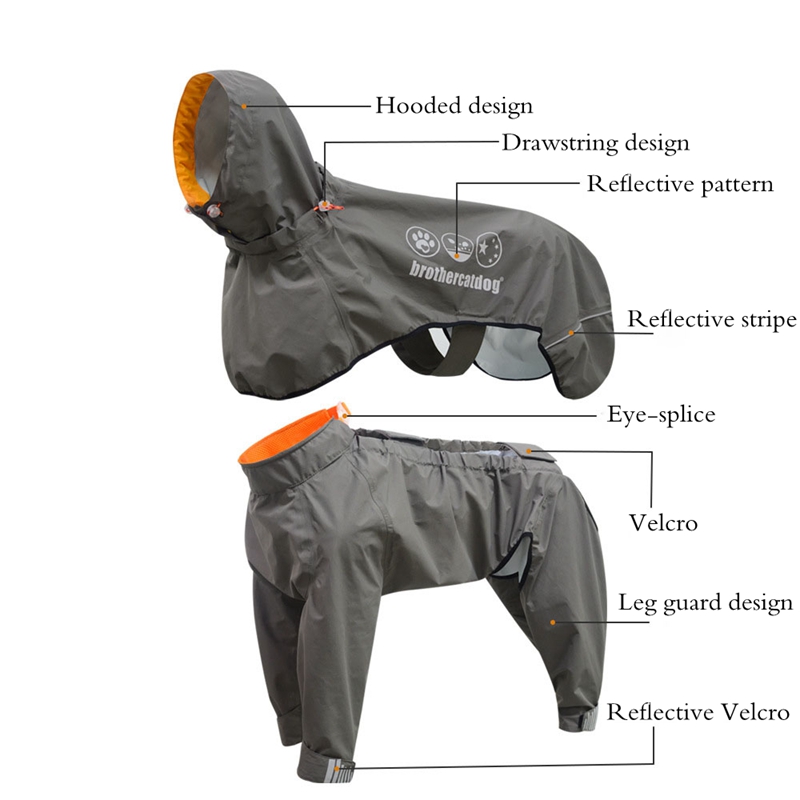 Wodoodporny kombinezon przeciw – Dog Raincoat recenzja i cena