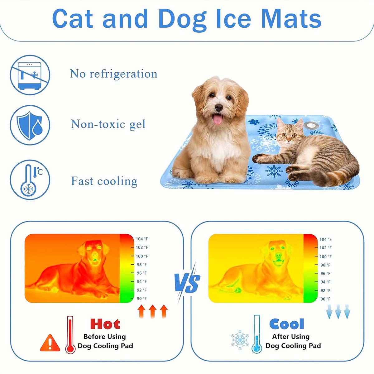 Letnia mata dla zwierząt, mata – Pet Supplies Delivery recenzja i cena