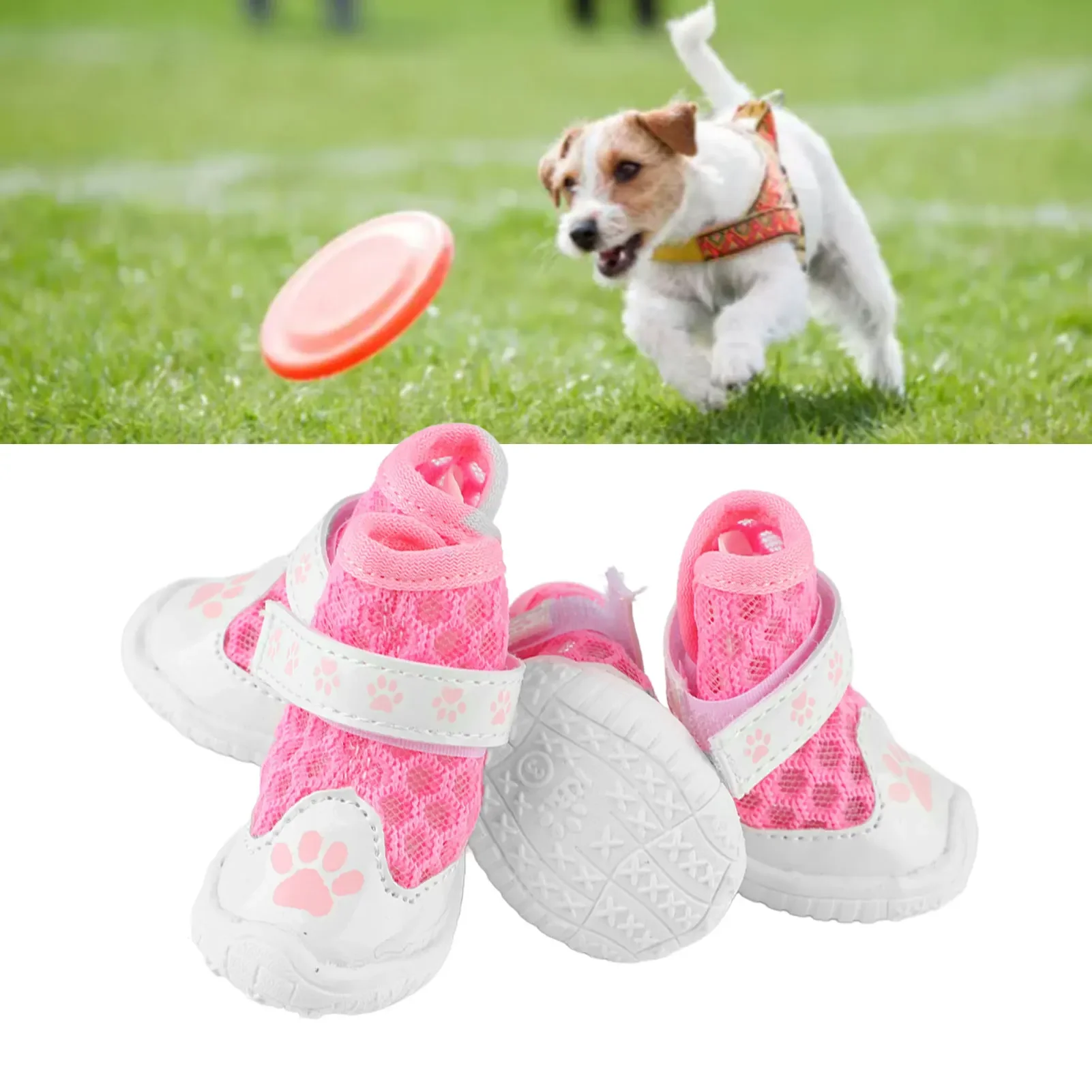 4 szt. Botki dla psów wiosna l – Dog Booties Paw Protector recenzja i cena