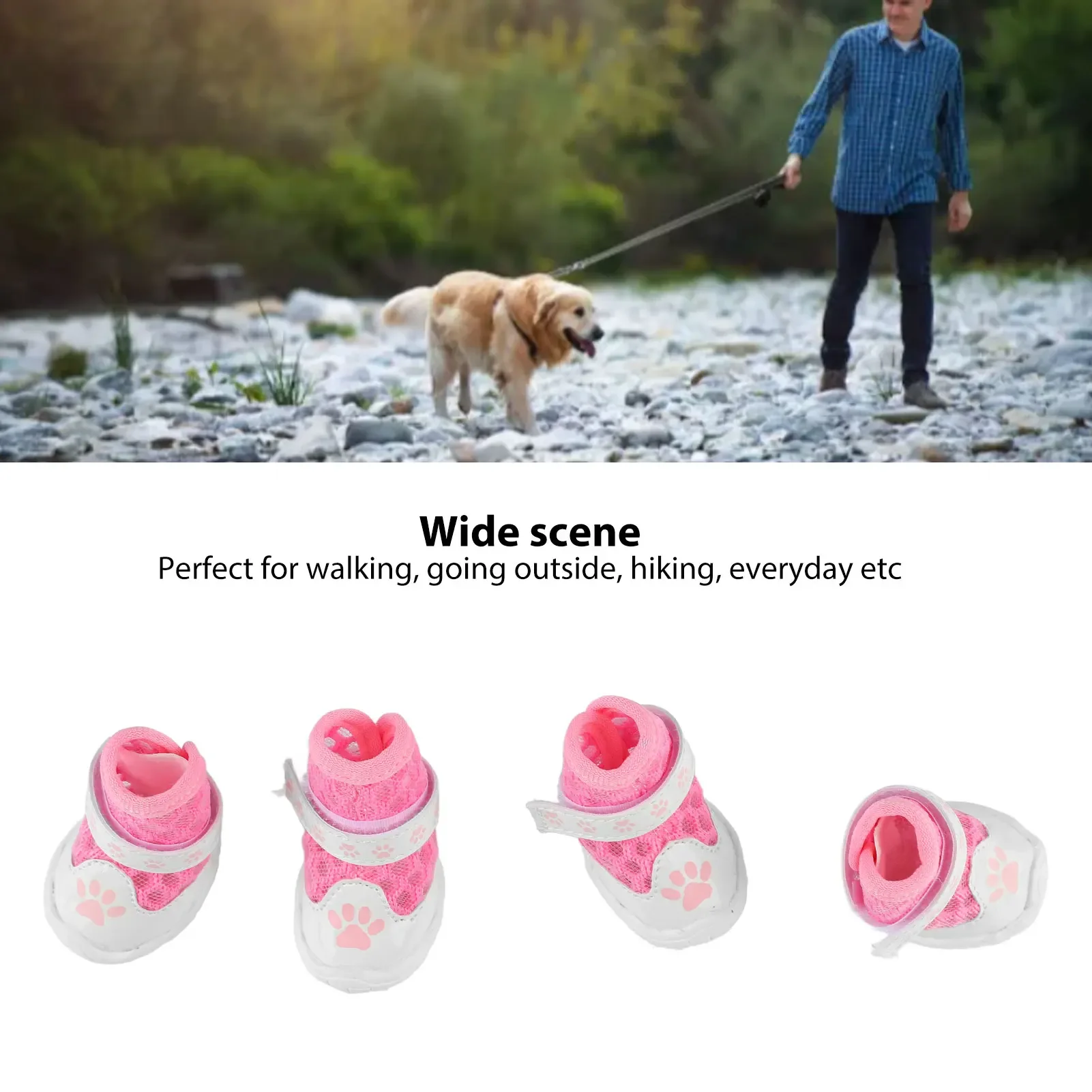 4 szt. Botki dla psów wiosna l – Dog Booties Paw Protector recenzja i cena