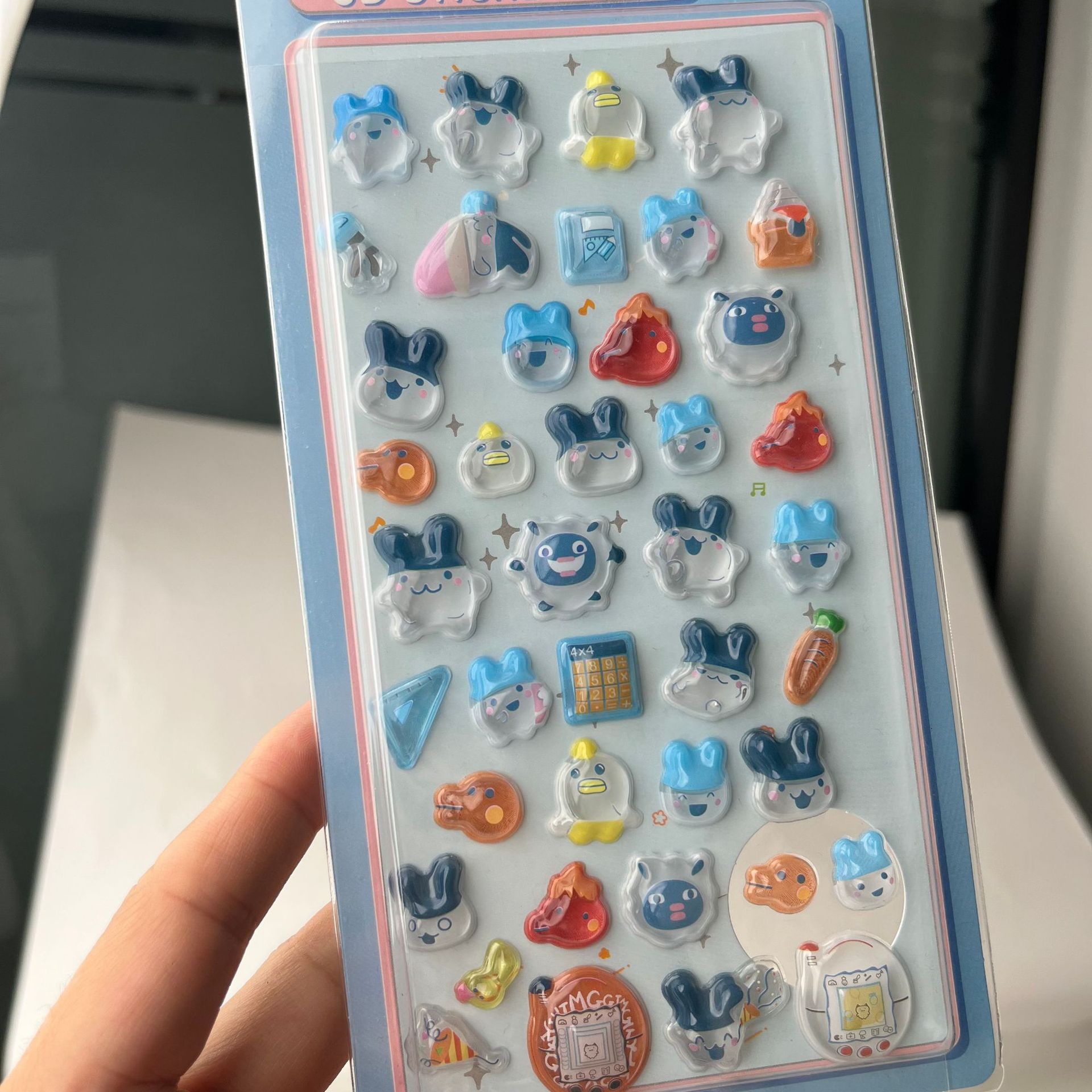 Urocze naklejki 3D Tamagotchi, – Pet Supplies Delivery recenzja i cena