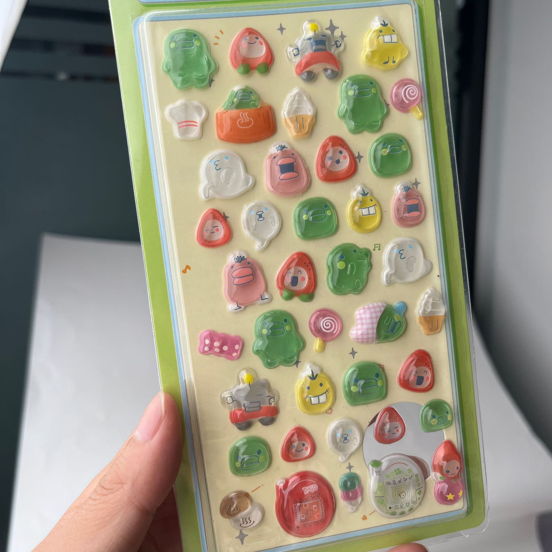 Urocze naklejki 3D Tamagotchi, – Pet Supplies Delivery recenzja i cena