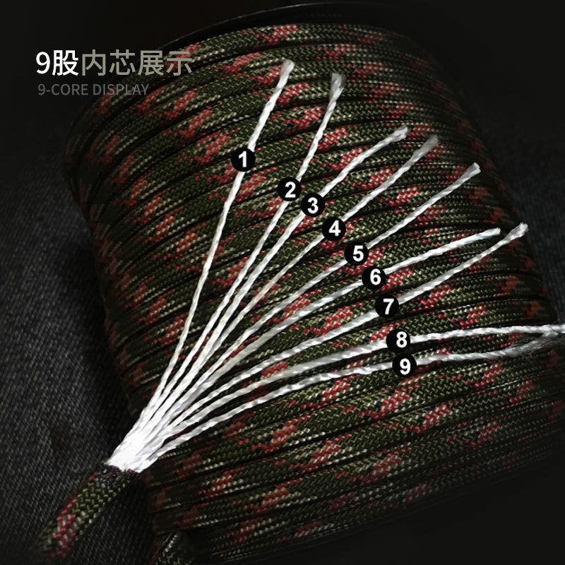 50/100m 550 wojskowy Paracord  – Dog Raincoat recenzja i cena
