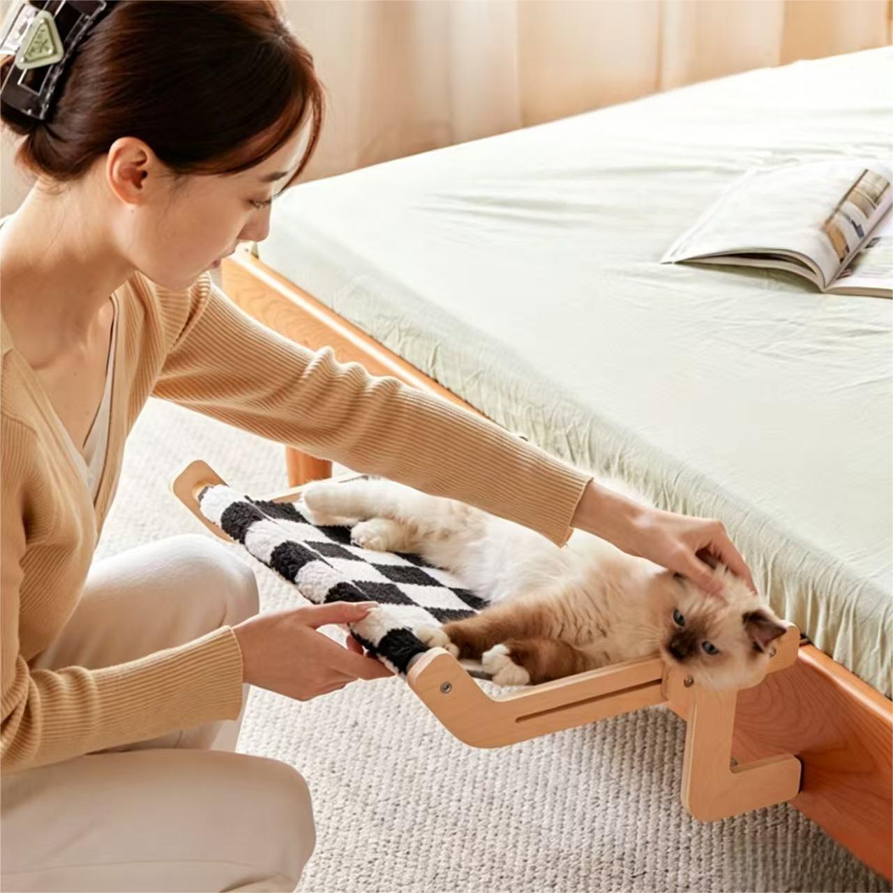 Regulowane drewniane legowisko – Cat Window Perch recenzja i cena